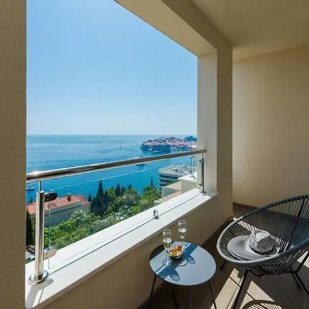 Horizon - One-bedroom With Balcony And Sea View 아파트 두브로브니크